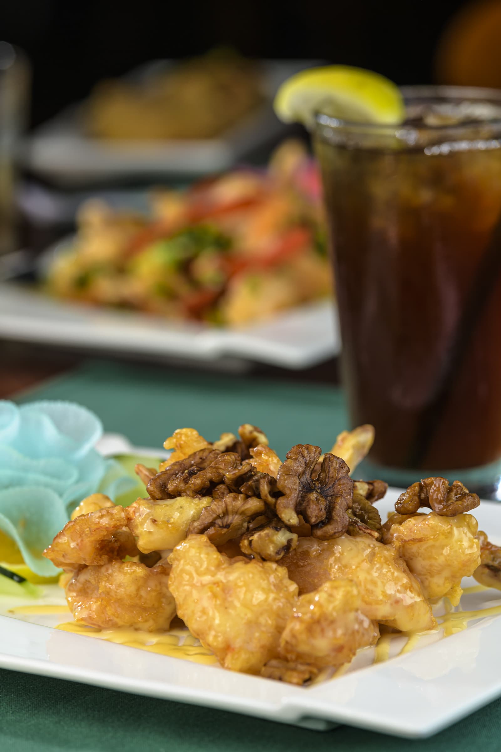 Walnut Shrimp Dish