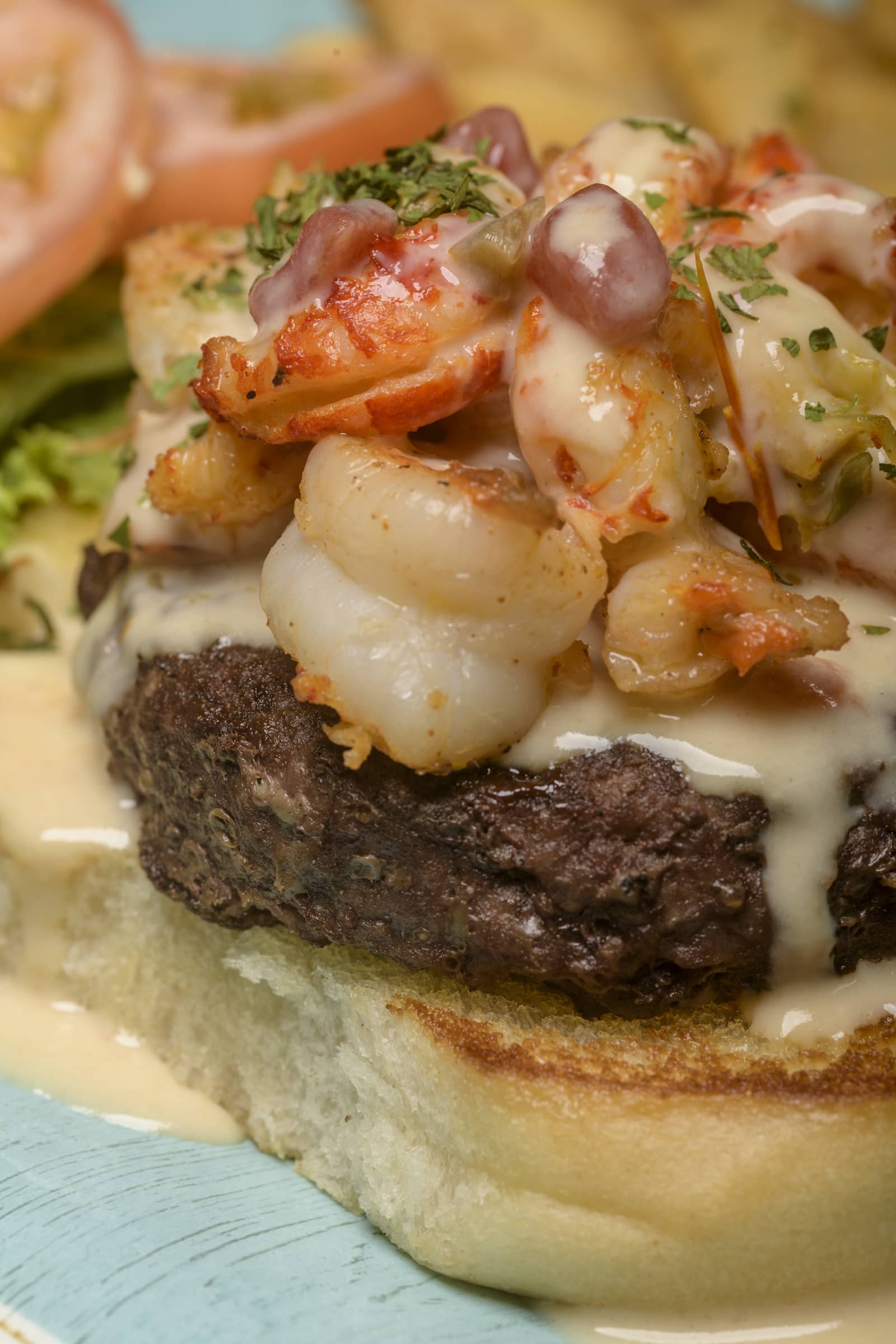 Crawfish Hamburger