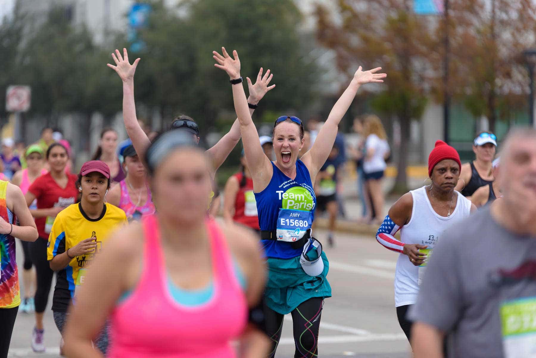 Capturing a marathon runners first official marathon