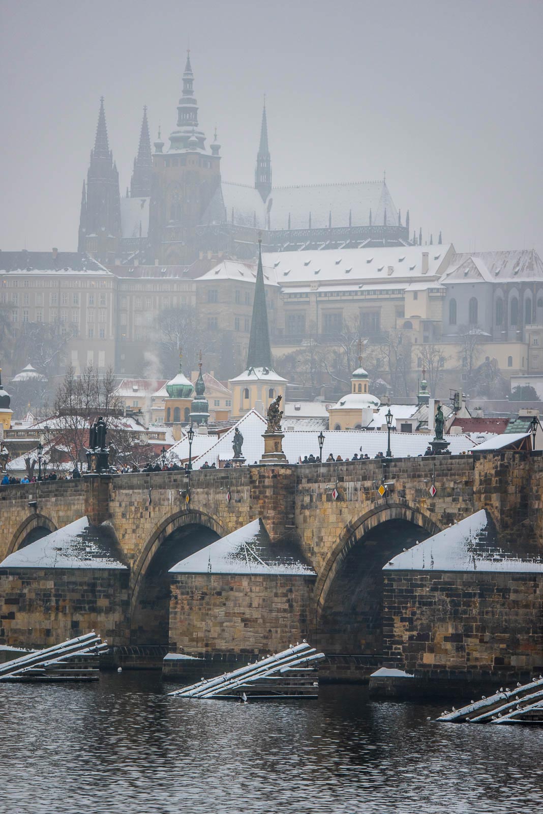 Charles bridge in prague, czech republic.