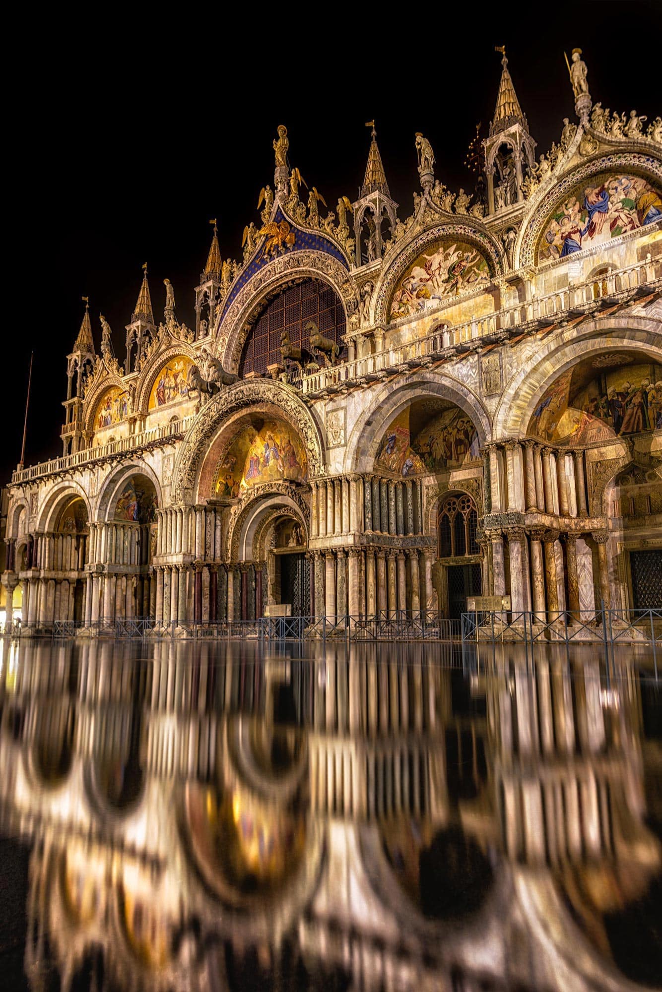 St peter's cathedral in venice, italy.