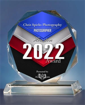 Clint Spicks, a renowned Houston photographer known for his creative photography, received the 2022 award for his exceptional work.